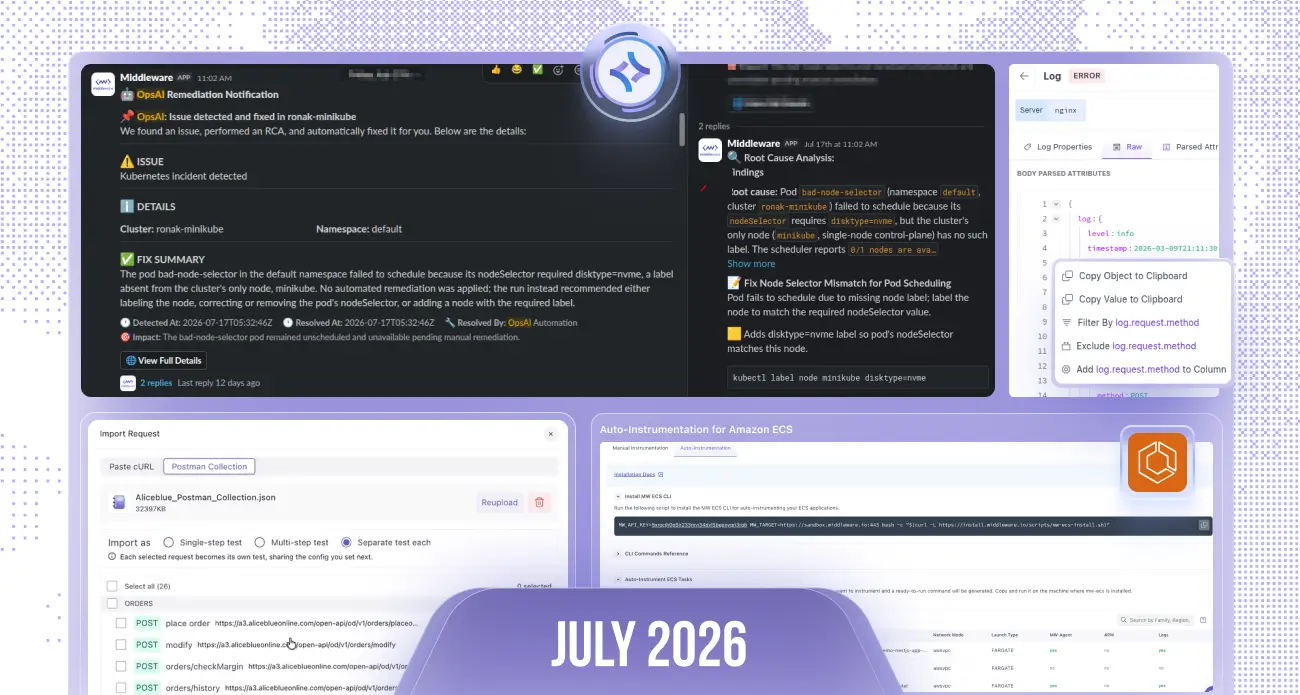 July 2026 Product Updates