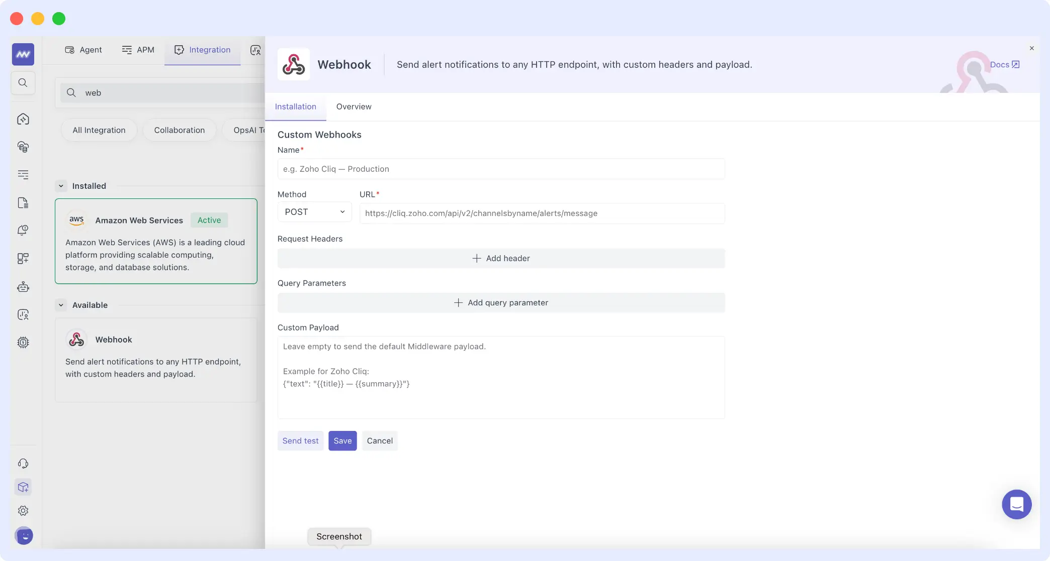 Webhook Notifications